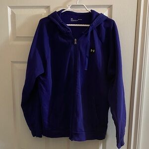 Under Armour Deep Purple Full-Zip Hoodie